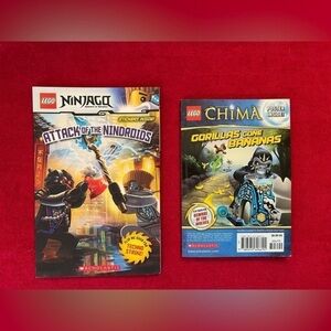 Lego Ninjago Masters of Spin Jitzu & Legends of Chima Scholastic books - 2